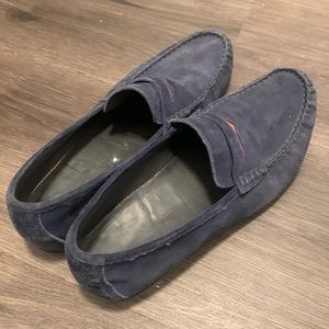 To Boot New York Men’s Suede Penny Loafers